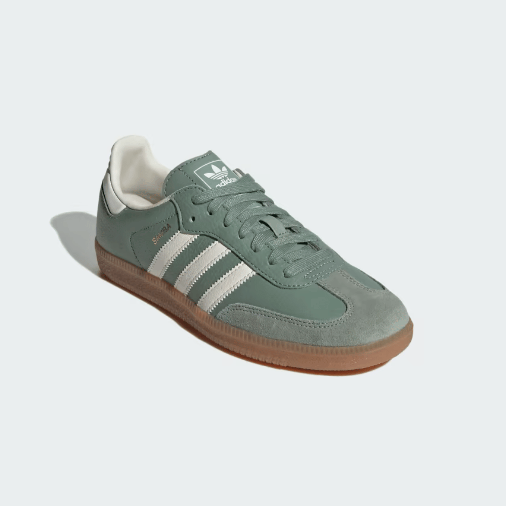 Adidas Samba Silver Green