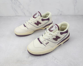 New Balance 550 Sea Salt Burgundy