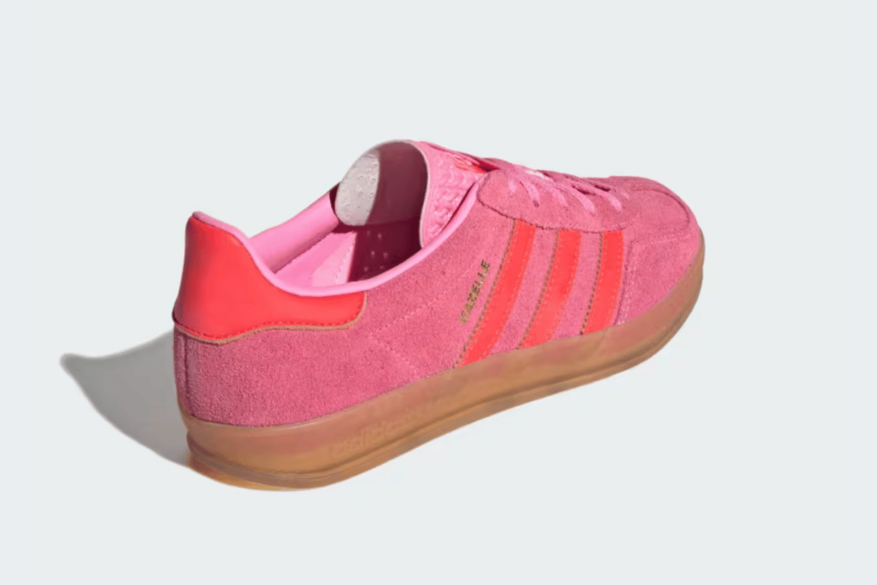 Adidas Gazelle “Indoor Beam Pink Solar Red”