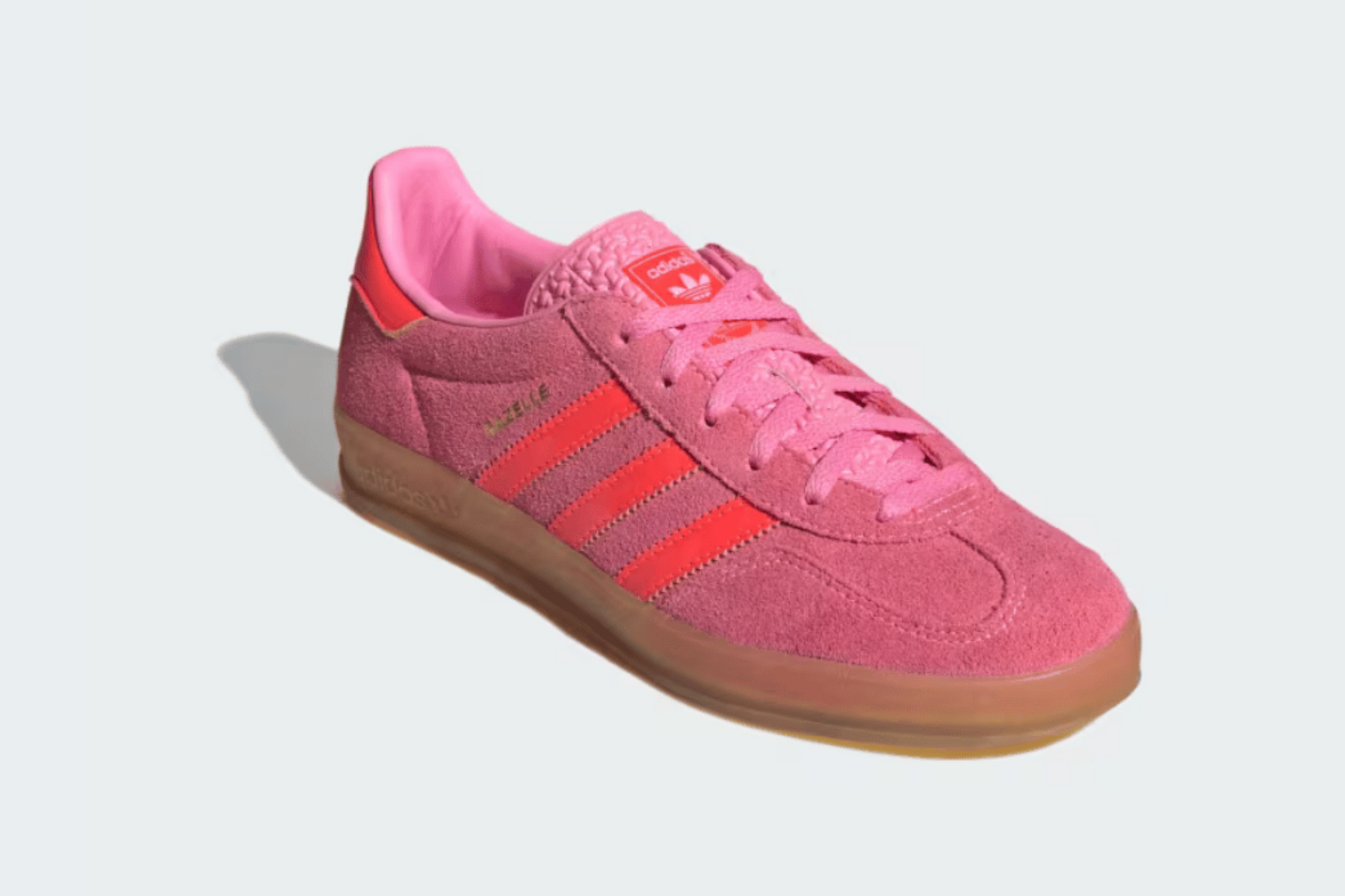 Adidas Gazelle “Indoor Beam Pink Solar Red”