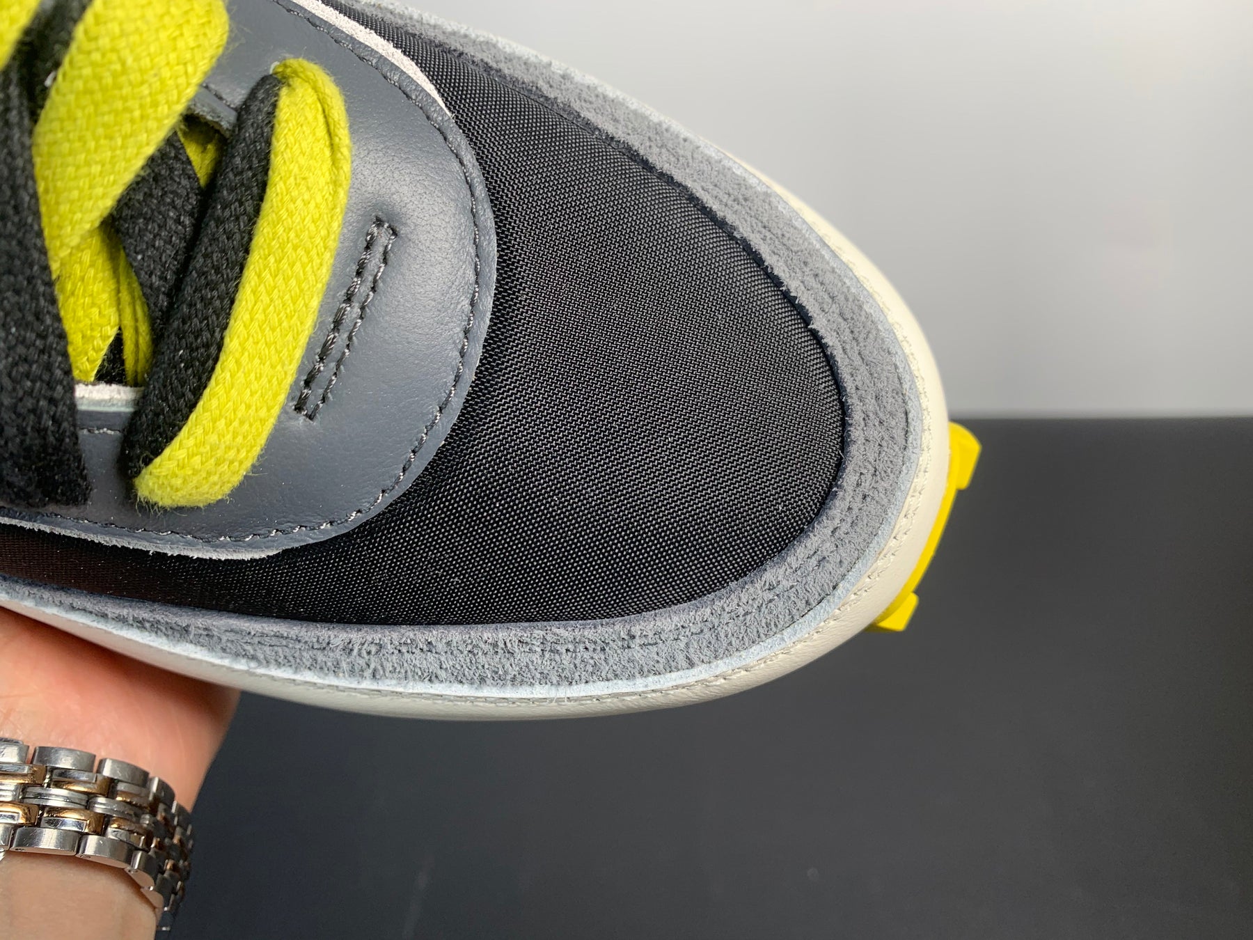 Nike LD Waffle sacai Undercover Black Bright Citron