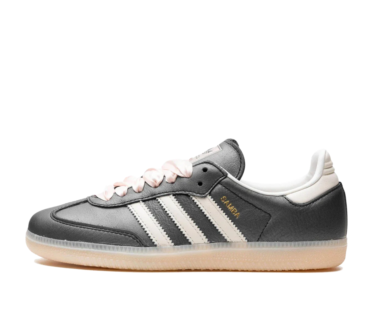 Adidas Samba OG 'Black Pink Ribbon Laces'