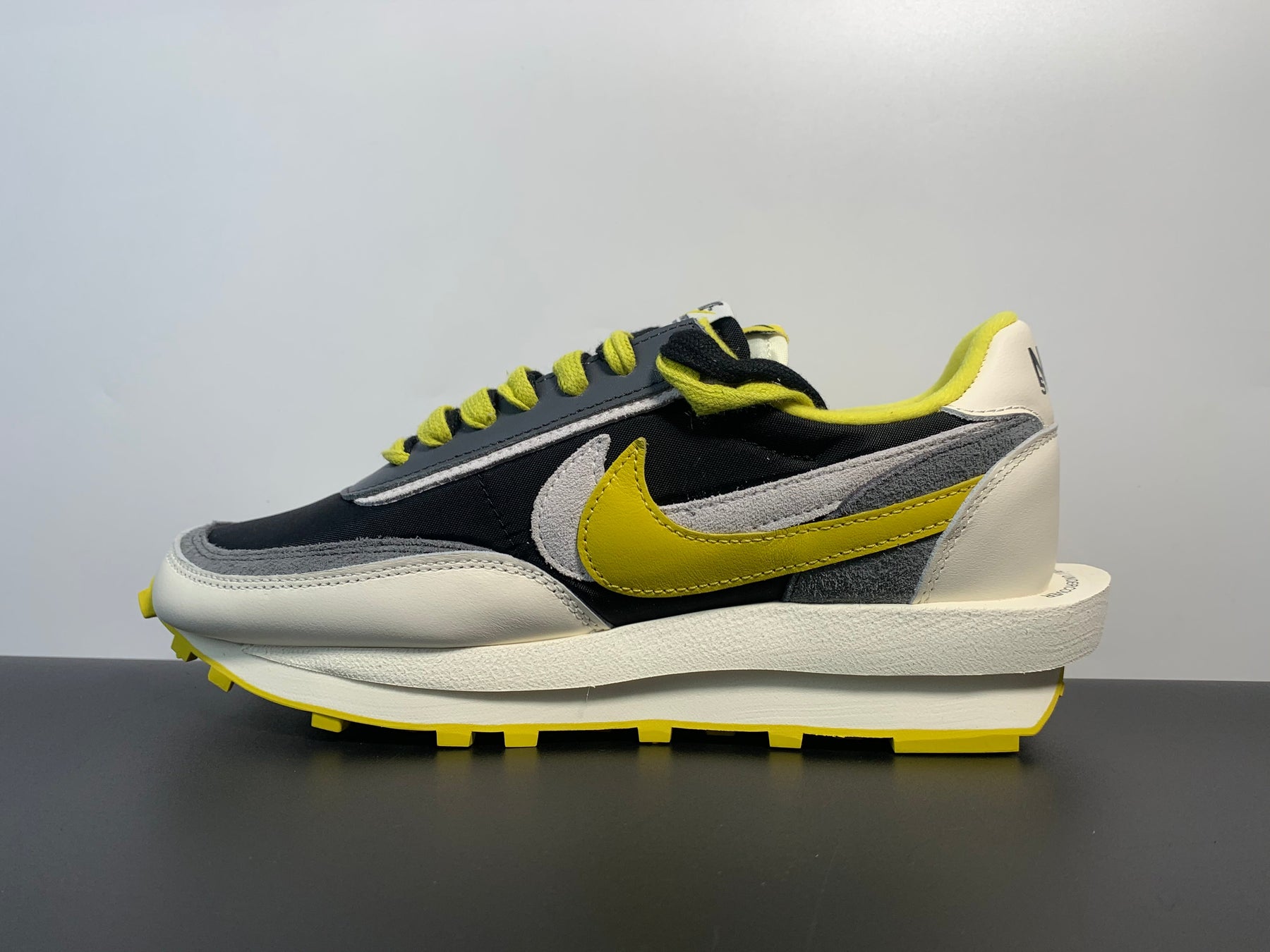 Nike LD Waffle sacai Undercover Black Bright Citron