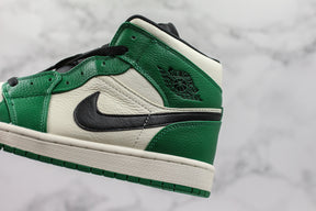 Jordan 1 Mid Pine Green