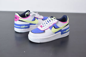 Nike Air Force 1 Shadow White Sapphire Barely Volt