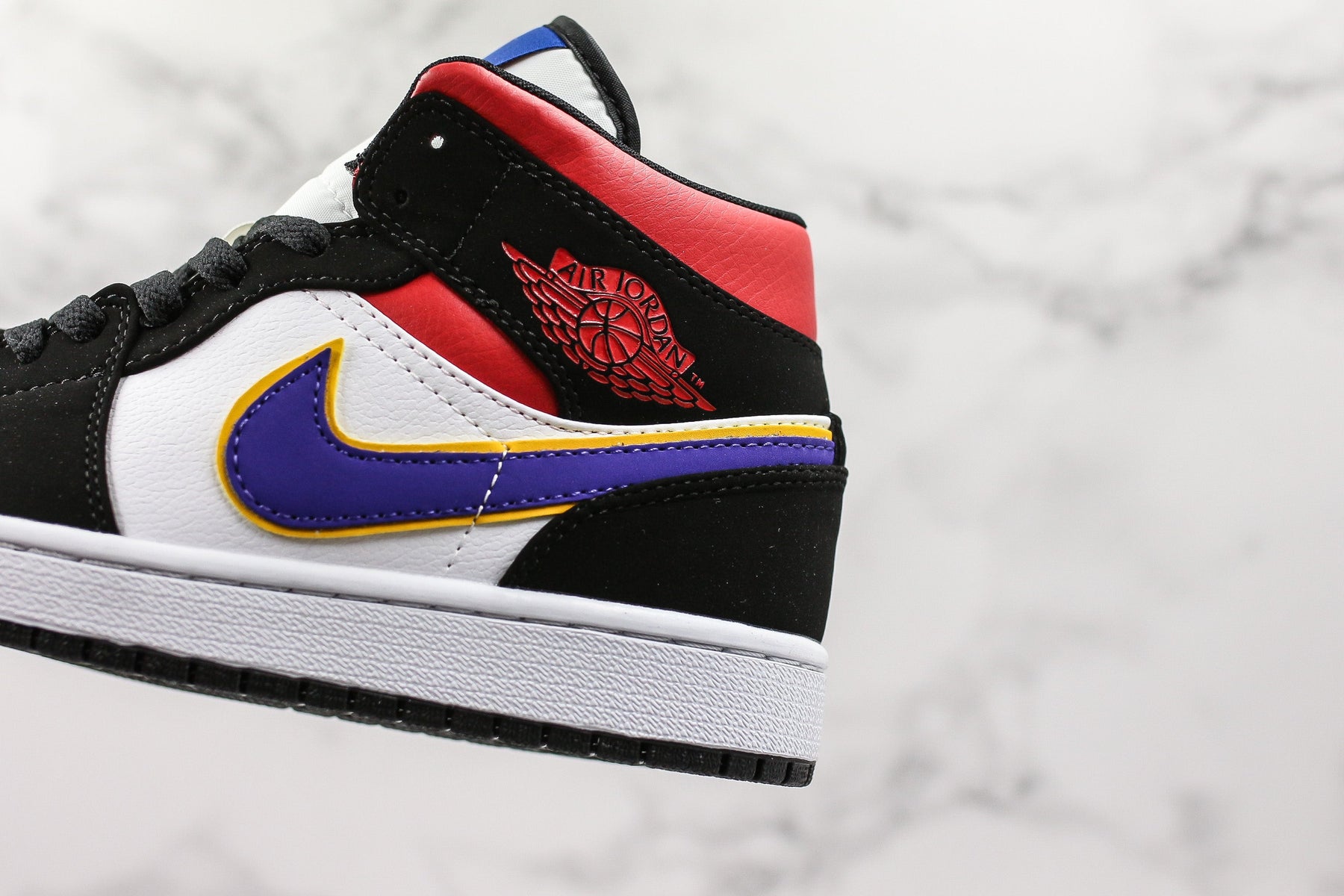 Jordan 1 Mid Lakers Top 3