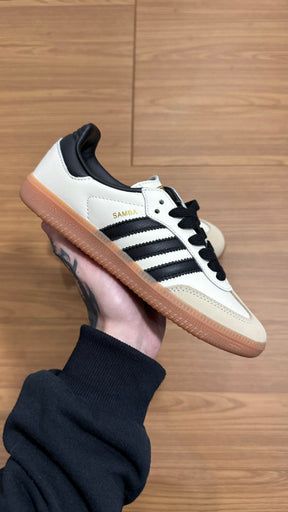 Adidas Samba OG Cream White Core Black (Pronta Entrega)