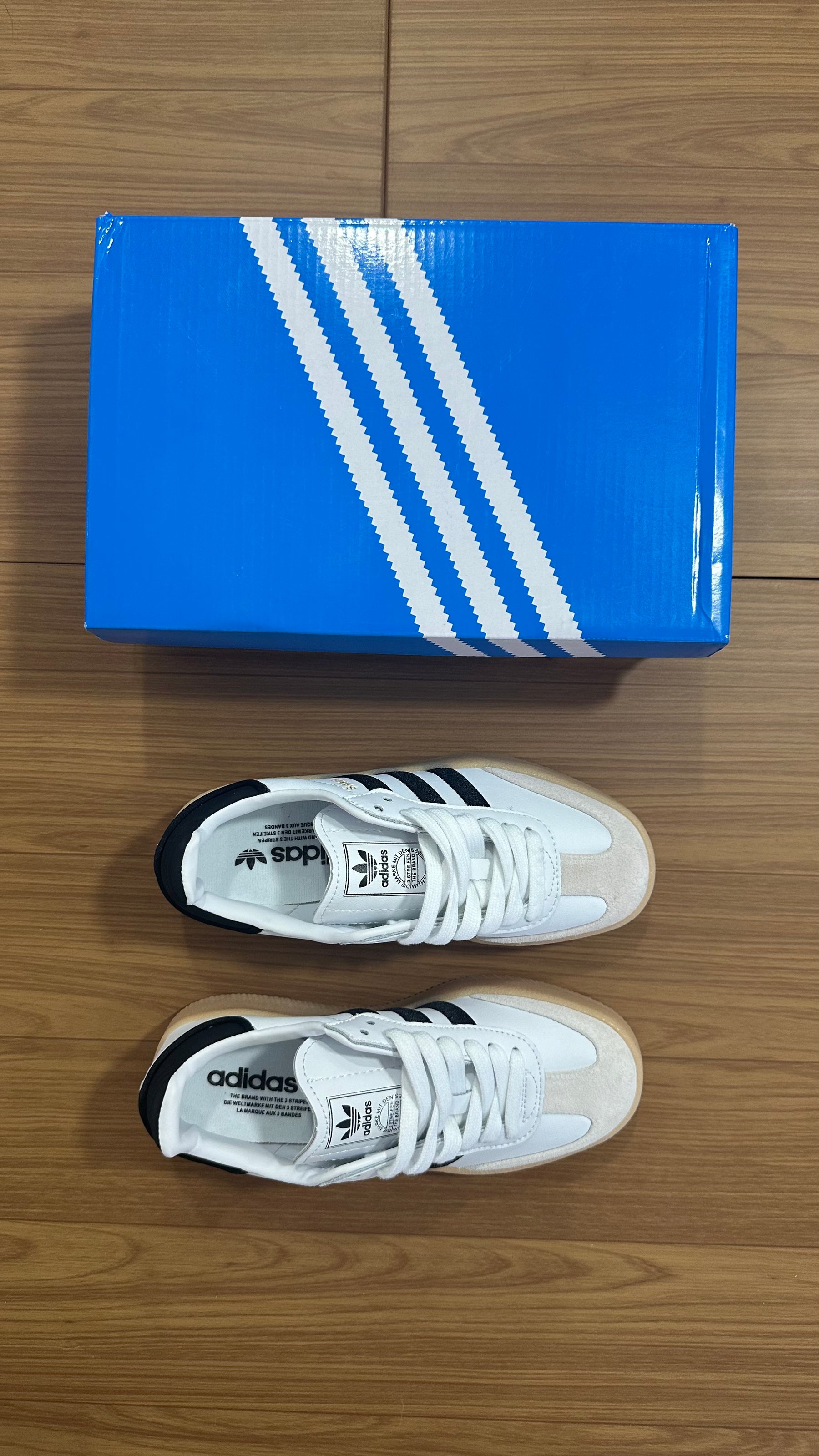 Adidas Sambae Cloud White Black (Pronta Entrega)