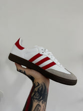 Adidas Samba OG White Scarlet (Pronta Entrega)