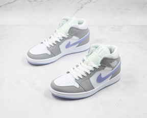 Jordan 1 Mid Wolf Grey Aluminum