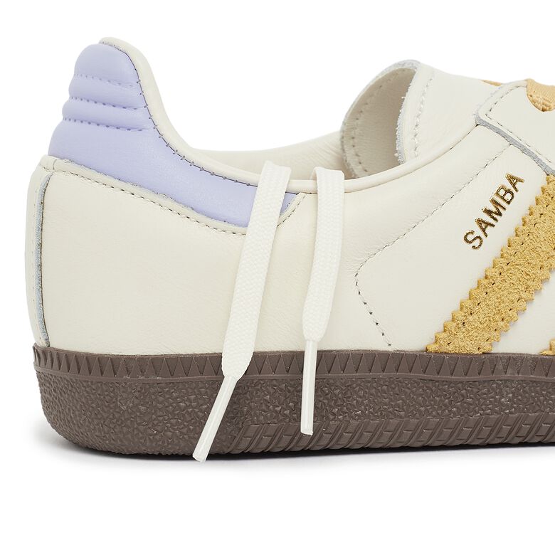 Adidas Samba OG Off White Oat Violet Tone