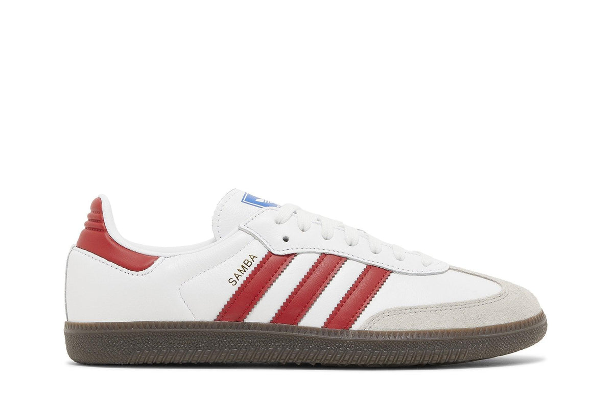 Adidas Samba OG White Scarlet